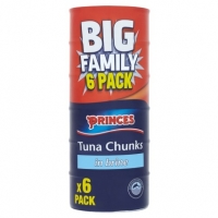 BMStores  Princes Tuna Chunks in Brine 6pk