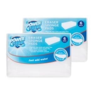 Power Force Eraser Pads 2 x 6-Pack £3.38