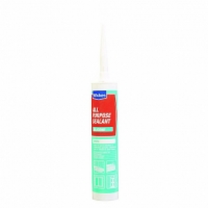 Wickes  Wickes All Purpose Silicone Sealant White 310ml