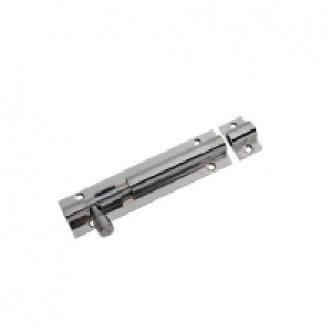 Wickes Barrel Bolt Chrome Plated 102mm &pound;4.99