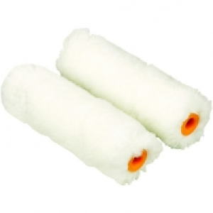 Wickes Mini Emulsion Roller Sleeve Medium Pile 100mm 2 Pack £2.99