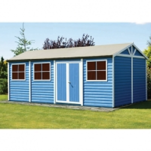 Shire Mammoth Double Door Workshop - 10 x 20 ft