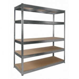 Rb Boss Shelf Kit 5 Wood Shelves - 250kg Udl £129.99