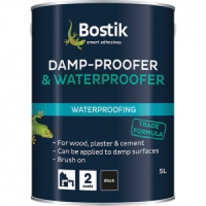 Bostik Damp-proofer & Waterproofer 5L &pound;17.99