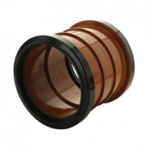 Wickes 110mm Terracota Drain Double Socket Coupling £3.68