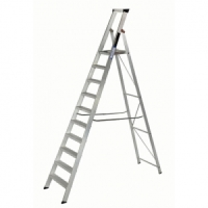 Youngman 10 Tread Heavy Duty Platform Stepladder