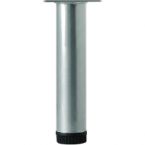 Round Furniture Leg Grey 32 x 100mm