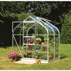 Halls Supreme Sliver Toughened Glass Aluminium Frame Curved