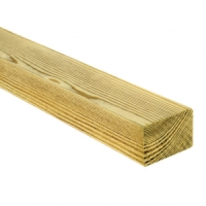 Wickes Treated Kiln Dried C16 Regularised 45 x 70 x 3000mm S