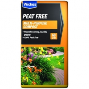 Wickes Peat-free Multi-purpose Compost 60 L