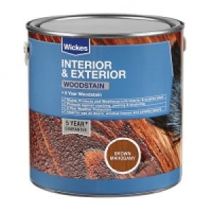 Wickes Professional Woodstain Brown Mahogany 750ml £12.49