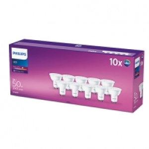 Wickes  Philips LED GU10 White 10 Pack