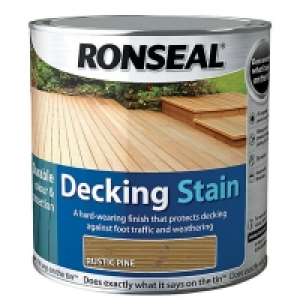 Ronseal Ultra Tough Deck Stain Rustic Pine 2.5L £19.99