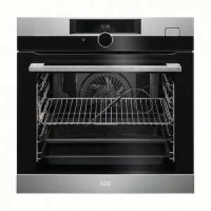 AEG Single Multifunction Oven BSK882320m Ss