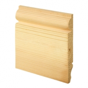Wickes Dual Purpose Pine Torus/Ogee Skirting 19 x 145 x 2400