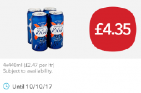 Kronenbourg 1664 Premium Lager Cans £4.35