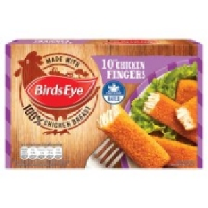 Birds Eye 10 Chicken Fingers 250G &pound;1.50