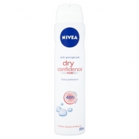 BMStores  Nivea Antiperspirant Dry Confidence Deodorant 250ml