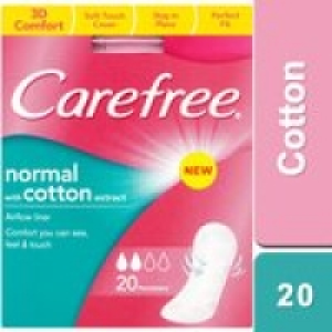 Carefree Cotton Breathable Pantyliners £0.85