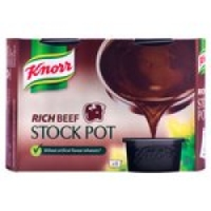 Knorr Rich Beef Stock Pot 8 Pack £2.00