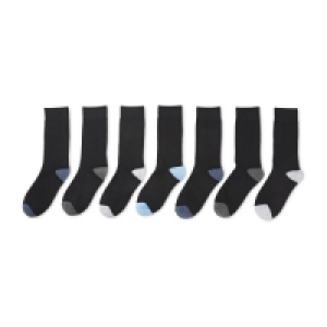 Mens Heel/Toe Socks 7-Pack £4.99