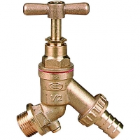 Wickes  Wickes Garden Tap With Double Check Valve 12mm