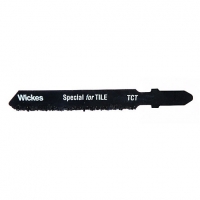 Wickes  Wickes T Shank Tungsten Carbide Jigsaw Blade for Tile Pack 5