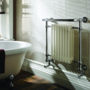 Etiquette 675 x 686mm Towel Rail Chrome