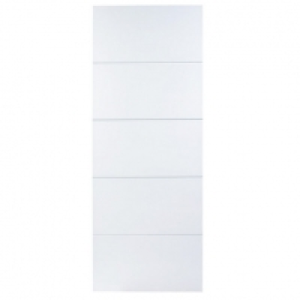 Wickes Halifax Internal Fire Door White Moulded 5 Panel 1981