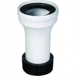 Wickes White Straight Soil Pan Connector £6.83