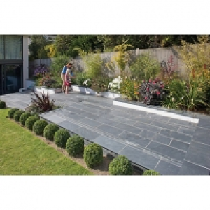 Marshalls Natural Slate Riven Midnight Blue 295 x 295 x 20mm