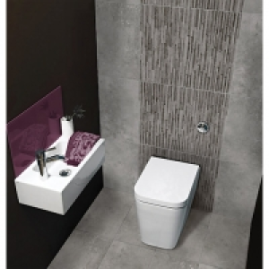 Wickes Battersea Splitface Grey Ceramic Wall Tile 298 x 498m