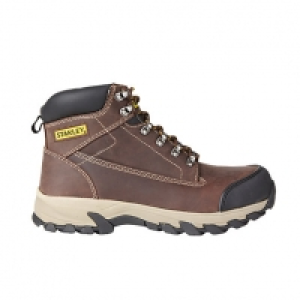 Stanley Milford Brown Safety Work Boots Size 12
