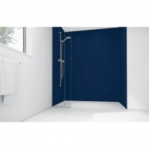 Wickes  Wickes Atlantic Matte Acrylic 900 x 900 2 Sided Shower Panel