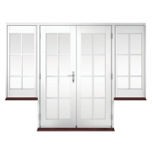 Wickes Coniston Georgian Bar Softwood French Doors 4ft with  &pound;1,499.00