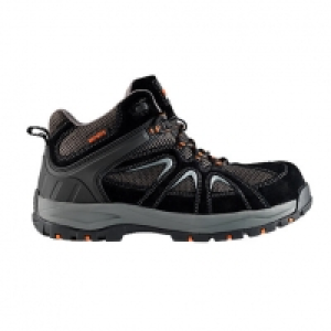 Wickes  Scruffs Soar Safety Trainers Black Size 9