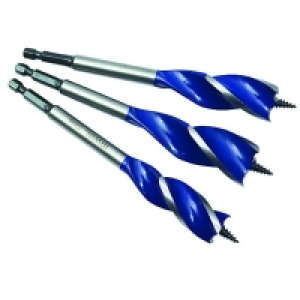 Irwin Blue Groove Wood Boring Bit Pack 3 £16.99