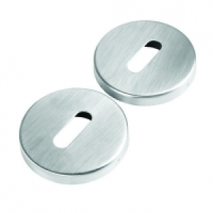 Wickes  Urfic Escutcheon Standard Lock Satin Nickel