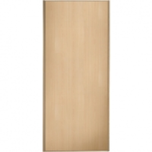 Wickes Sliding Wardrobe Door Maple Frame & Panel 2220 x 914m