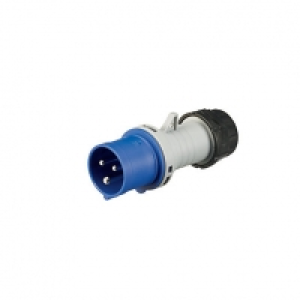 MK Industrial Plug 250V 16A K9001BLU
