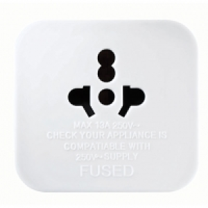 Masterplug Travel Adaptor - Visitor to Uk