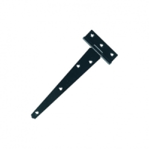 Wickes Tee Hinge Black Japanned 102mm