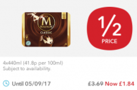 Magnum Classic £1.84