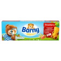 Tesco  Barny Strawberry Sponge Bears 5 Pack 150G
