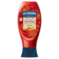 Tesco  Hellmanns Ketchup Sweetened With Honey 430Ml
