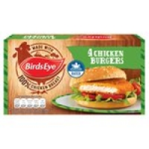 Birds Eye 4 Chicken Burgers &pound;1.00