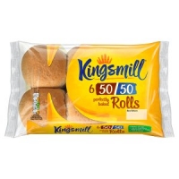 Iceland  Kingsmill 50/50 6 Rolls