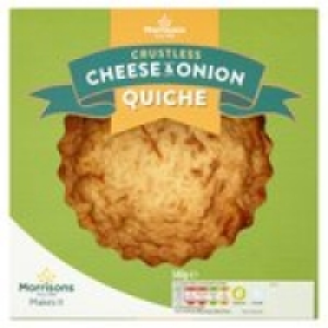 Morrisons Crustless Cheese & Onion Quiche £2.00