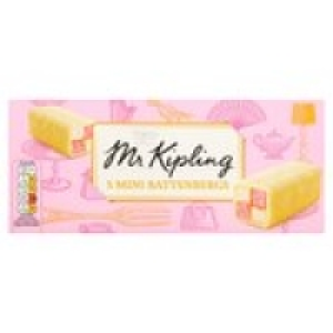 Mr Kipling Mini Battenberg Cakes £1.00