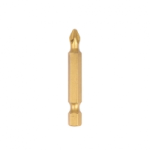 Wickes Titanium Screwdriver Bit Ph NO1 50mm Pack 10 &pound;6.99